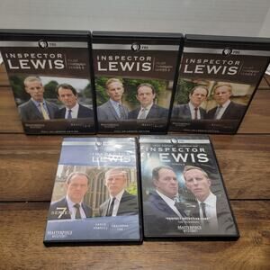 Set of 5 DVDs Inspector Lewis - Full UK Length Edition